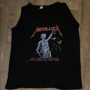 Men’s L Metallica Tank